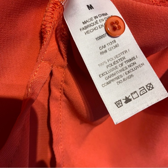 🛍️ 4 for 20$ / Dynamite Sleeveless Blouse / Coral / M - Picture 10 of 10